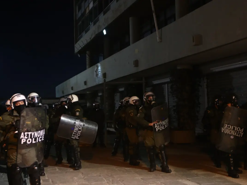 Επιχείρηση της ΕΛΑΣ στο Αριστοτέλειο Πανεπιστήμιο Θεσσαλονίκης