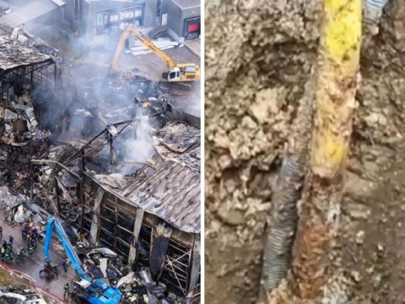 Βίντεο-ντοκουμέντο: Ο σωλήνας που προκάλεσε την φονική έκρηξη στη Βιολάντα