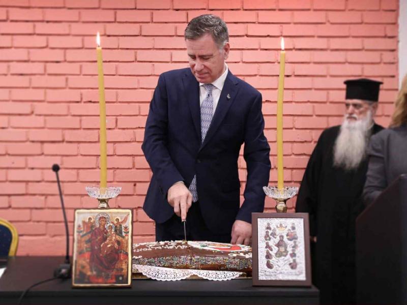 Η κοπή βασιλόπιτας στο Διεθνές Πανεπιστήμιο της Ελλάδος και τα έργα που δρομολογούνται