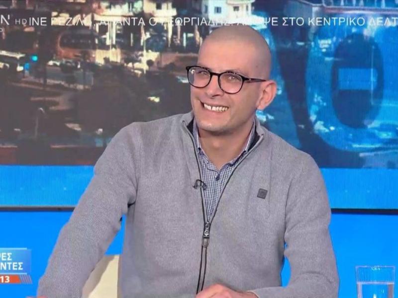 Συγκινεί ο δήμαρχος του Άη Στράτη: «Θα πατήσω τον καρκίνο και θα επιστρέψω νικητής»