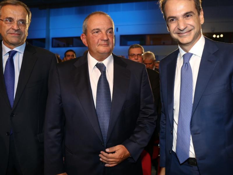 Κυριάκος Μητσοτάκης, Αντώνης Σαμαράς, Κώστας Καραμανλής