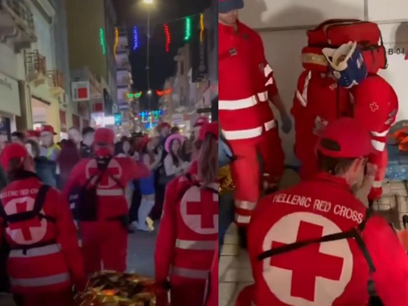 Πατρινό Καρναβάλι: Πάνω από 220 περιστατικά αντιμετώπισε ο Ερυθρός Σταυρός (vid)