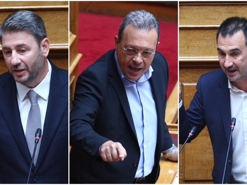  ο Νίκος Ανδρουλάκης απευθύνει πρόσκληση προς τον Σωκράτη Φάμελλο και τον Αλέξη Χαρίτση