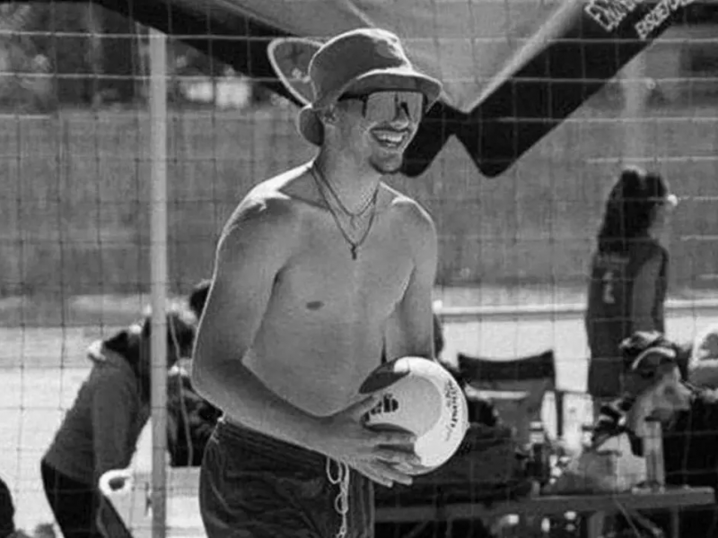 Ο μαθητής Μάκης Διονυσόπουλος