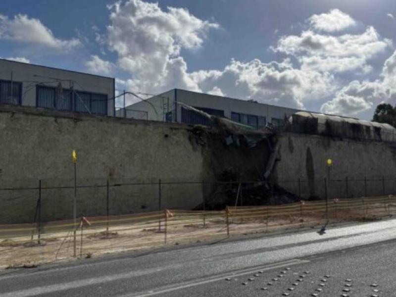 Κατολίσθηση σε σχολείο στην Κρήτη