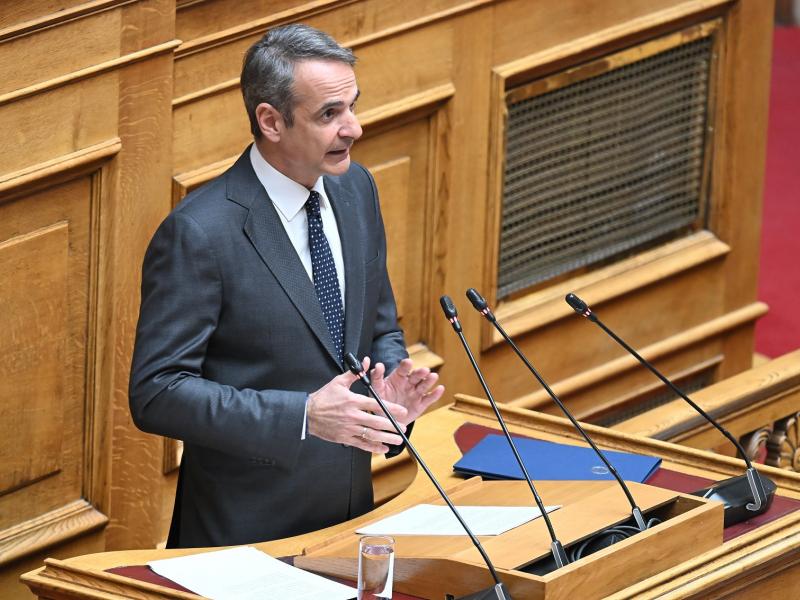 Μητσοτάκης στη Βουλή: «Η παρουσία μας στην Κύπρο είναι αμυντική και ειρηνική»
