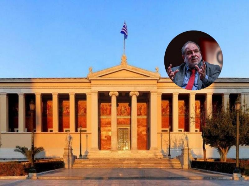 ΕΚΠΑ: Στον Παναγή Παναγιωτόπουλο ο τίτλος του Ιππότη του Τάγματος των Ακαδημαϊκών Φοινίκων