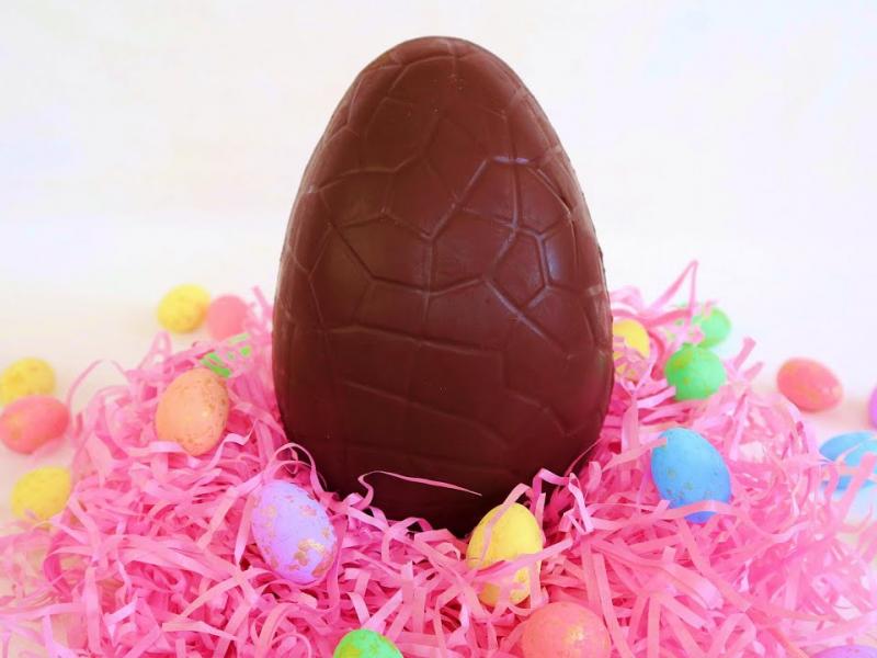 σοκολατένια πασχαλινά αυγά