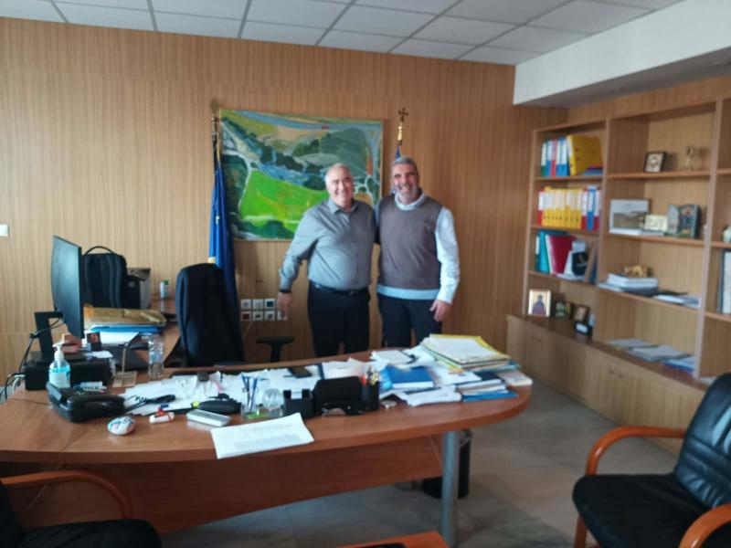 Συνάντηση Πανελλήνιου Συλλόγου Υπαλλήλων ΚΕΔΑΣΥ ΣΑΕΚ, Αποκεντρωμένων Υπηρεσιών με Παπαδομαρκάκη