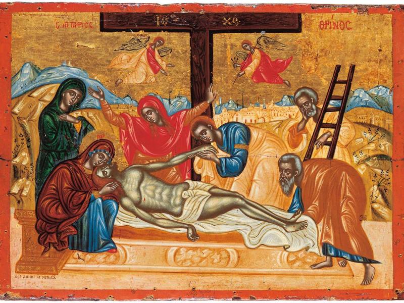 Παναγία: Η θρηνολογούσα Θεοτόκος συναντά τη χαροκαμένη μάνα της βιοπάλης