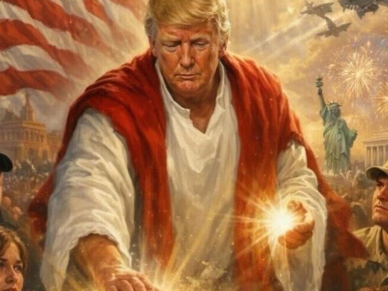 ΤΡΑΜΠ ΩΣ ΜΕΣΣΙΑΣ