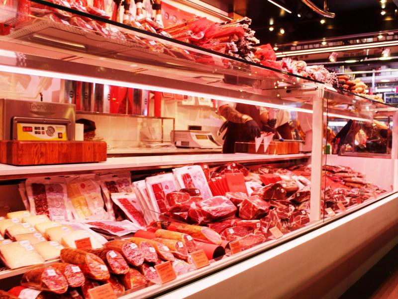 Κρεοπωλείο σε σούπερ μάρκετ