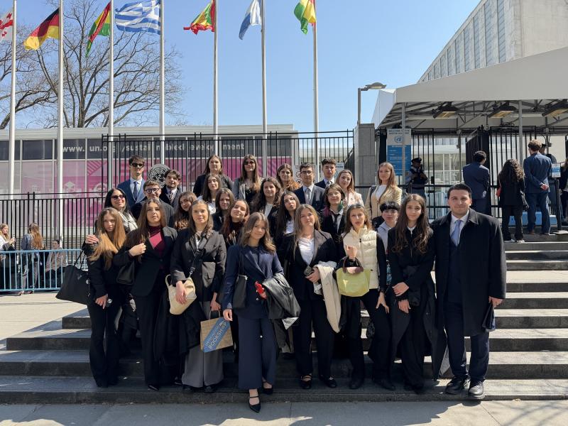Νέα Υόρκη: Στα κεντρικά του ΟΗΕ 25 Έλληνες μαθητές - Απέσπασαν 5 βραβεία σε διεθνές συνέδριο