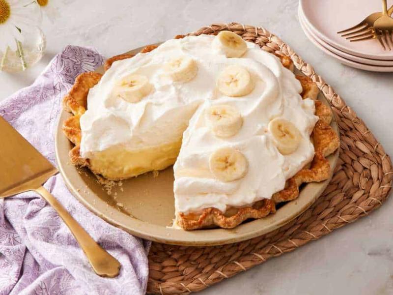 Τάρτα με μπανάνες και σαντιγί: Ένα γρήγορο και ακαταμάχητο γλυκό