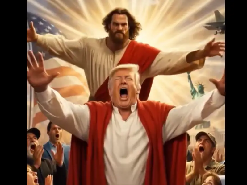 Το Ιράν «τρολάρει» Τραμπ: Το viral βίντεο με τον Ιησού που τον στέλνει στην... κόλαση
