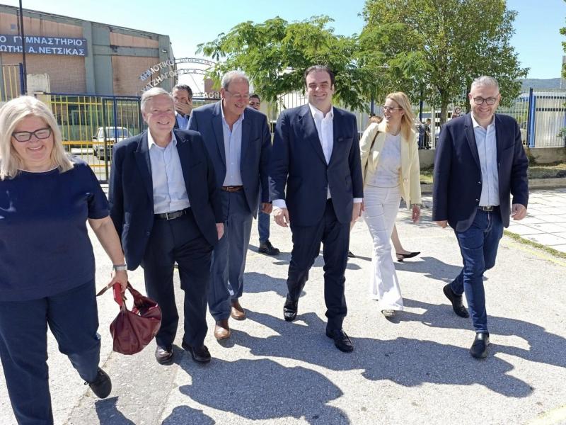 «Δώρο» Πιερρακάκη στο Λύκειο Μυγδονίας: Εντάσσεται στο πρόγραμμα «Μαριέττα Γιαννάκου»