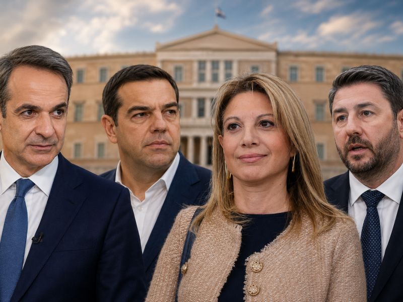 Δημοσκόπηση Pulse: Πρώτη η ΝΔ, δεύτερη η ΕΛΑΣ, μάχη για την τρίτη θέση