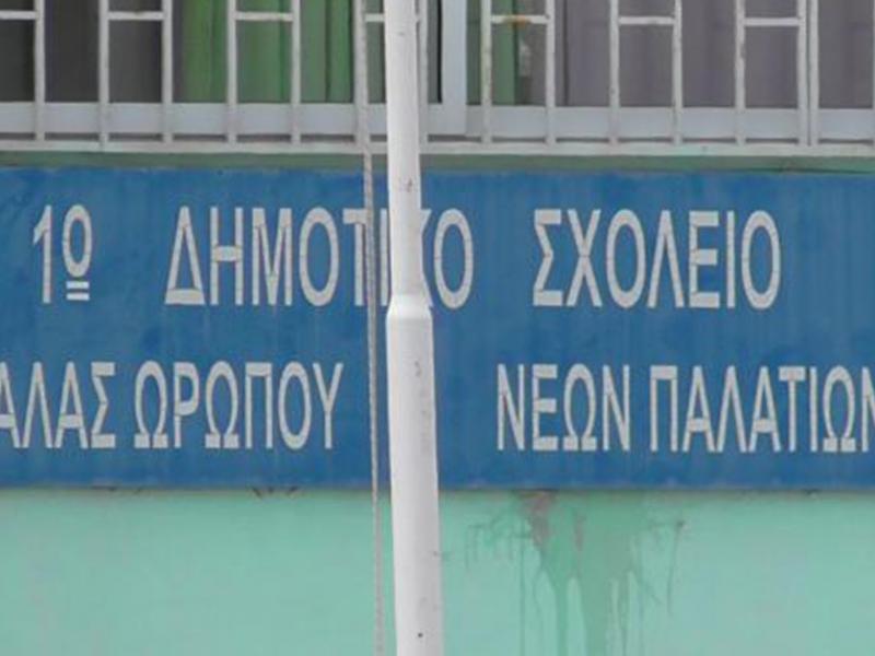 «Όχι άλλο σχολείο σε κοντέινερ»: Διαμαρτυρία γονέων για τις συνθήκες στο 1ο Δημοτικό Ωρωπού