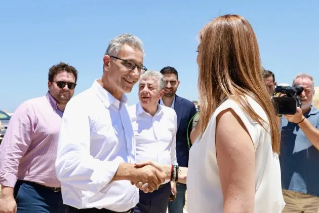 Σοφία Ζαχαράκη στο Ηράκλειο: Από το νέο Κέντρο Καινοτομίας και τις φοιτητικές εστίες, στα Ωνάσεια Σχολεία