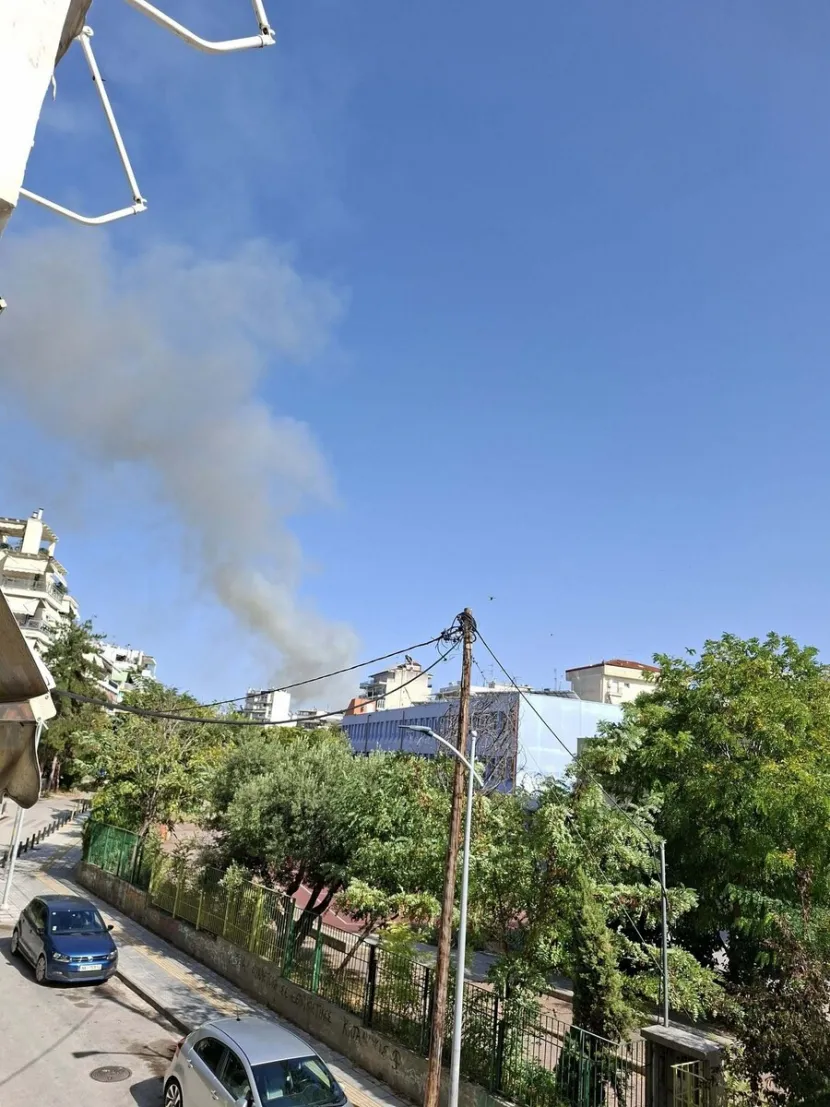Φωτιά στη Θεσσαλονίκη