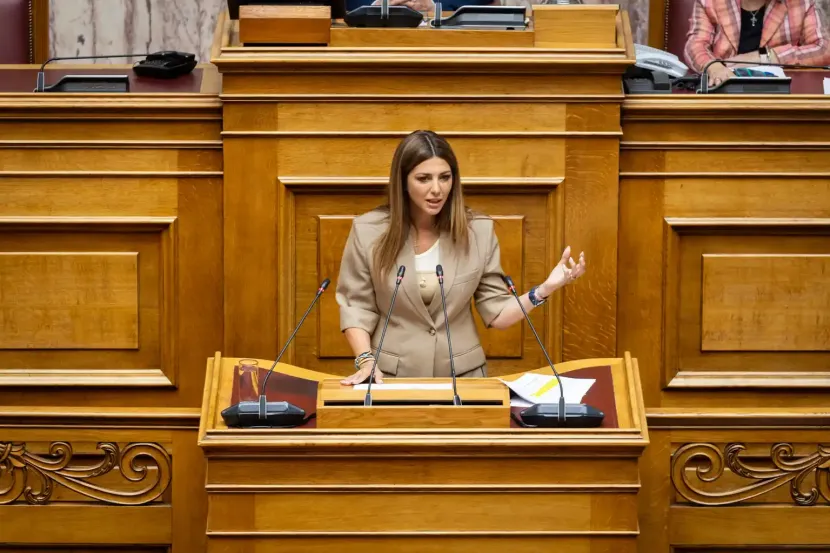 Ζαχαράκη στη Βουλή για άρθρο 16: «Δεν θέλουμε μια Ελλάδα που εξάγει φοιτητές, καθηγητές και γνώση»