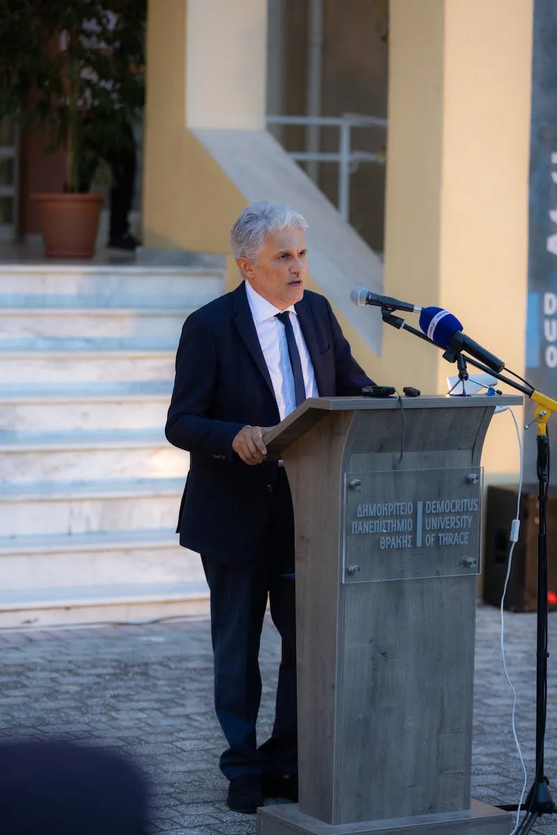 τελετή παράδοσης – παραλαβής στο Δημοκρίτειο Πανεπιστήμιο Θράκης