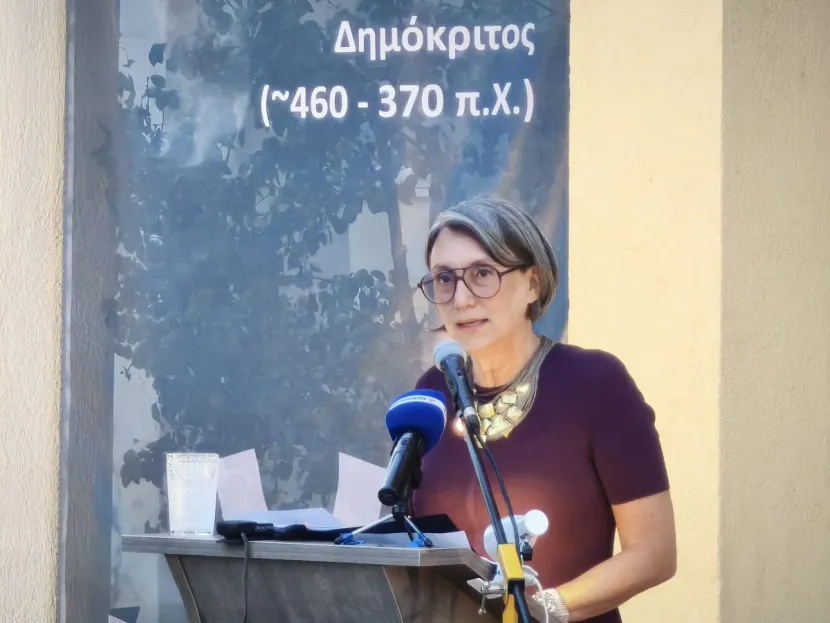 Η Πρύτανης στο Δημοκρίτειο Πανεπιστήμιο Θράκης Μαρία Μιχαλοπούλου