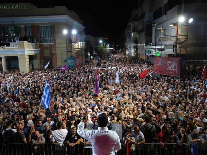 Αλέξης Τσίπρας στο Ηράκλειο