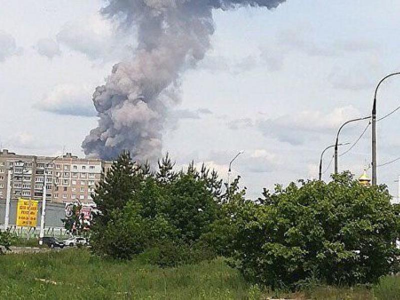 Έκρηξη στο Ντζερζίνσκ
