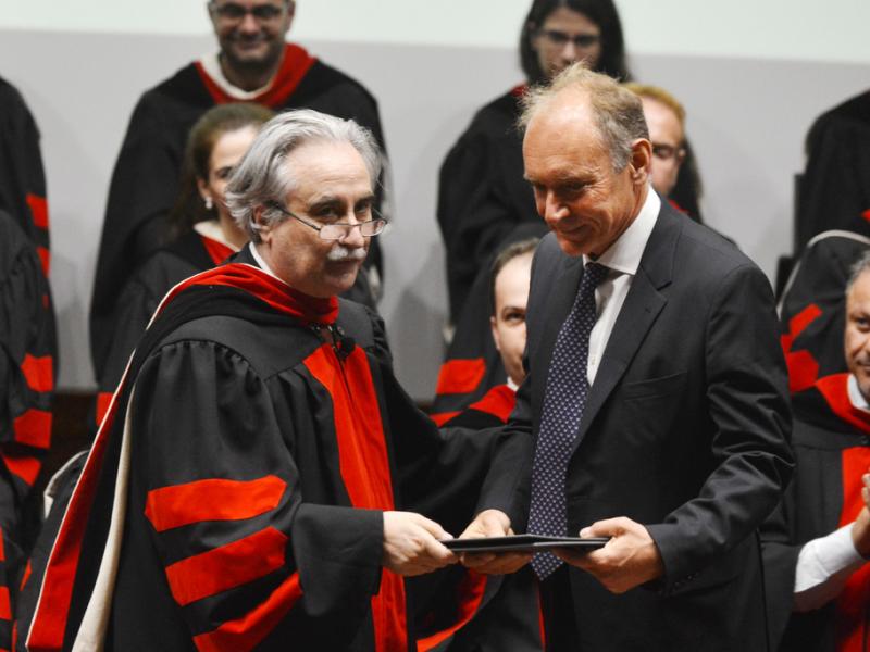Επίτιμος διδάκτορας του EUC ο ιδρυτής του Παγκοσμίου Ιστού, Sir Timothy Berners-Lee