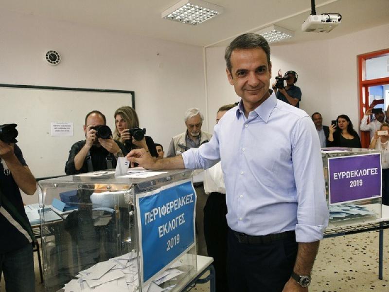 Στο 1ο ΓΕΛ Κηφισιάς θα ασκήσει αύριο το εκλογικό του δικαίωμα ο Κυριάκος Μητσοτάκης