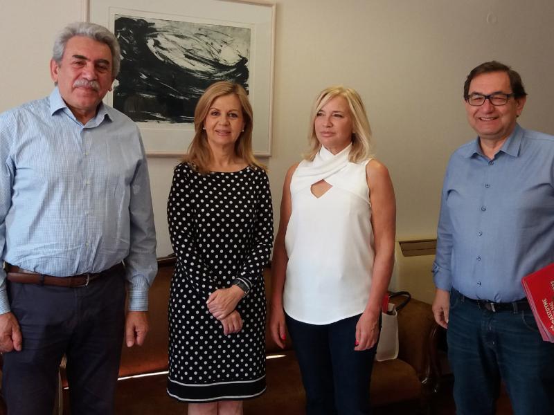 Το πανεπιστήμιο Ιωαννίνων επισκέφθηκε η Μ. Τζούφη