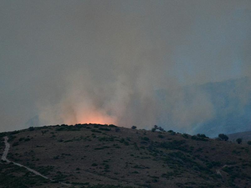 Ευρεία επιχείρηση για την πυρκαγιά στην Εύβοια