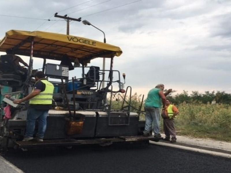 Εργασίες συντήρησης στην επαρχιακή οδό Θεσσαλονίκης-αεροδρομίου «Μακεδονία»