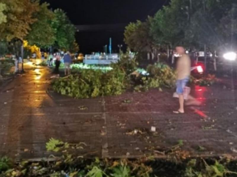 Αποκατάσταση φθορών στη Χαλκιδική
