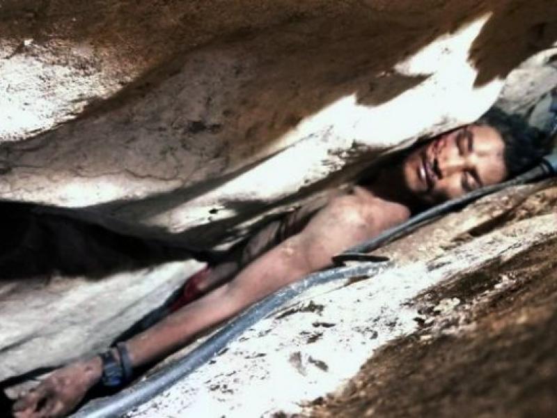 Άνδρας έμεινε σφηνωμένος για τέσσερις μέρες σε σχισμή βράχων - Βγήκε ζωντανός