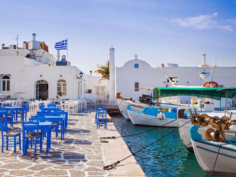 Clean Blue Paros