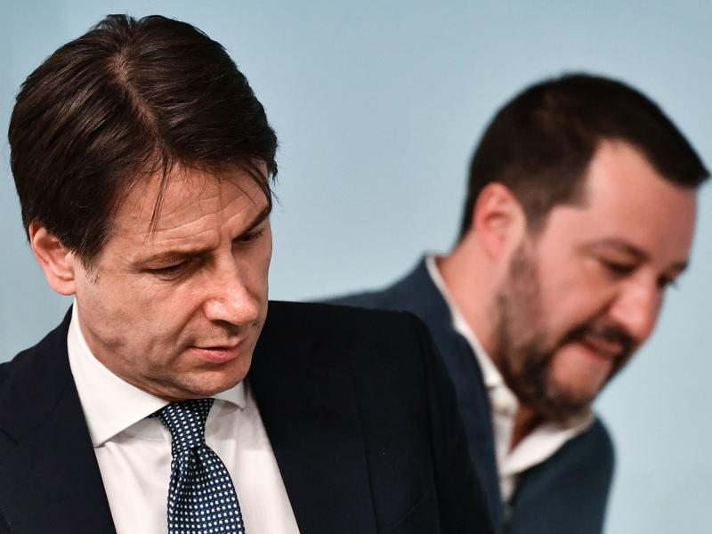 conte vs salvini