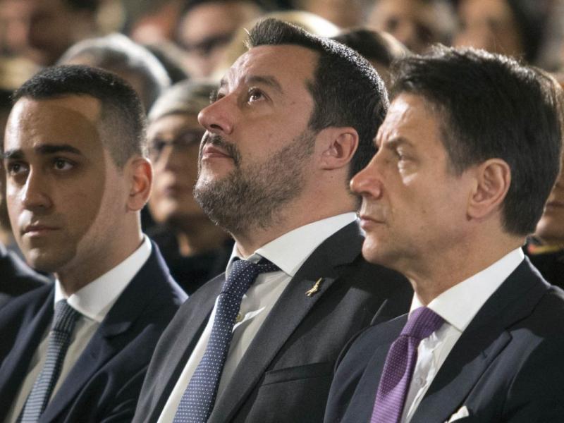 di maio salvini konte