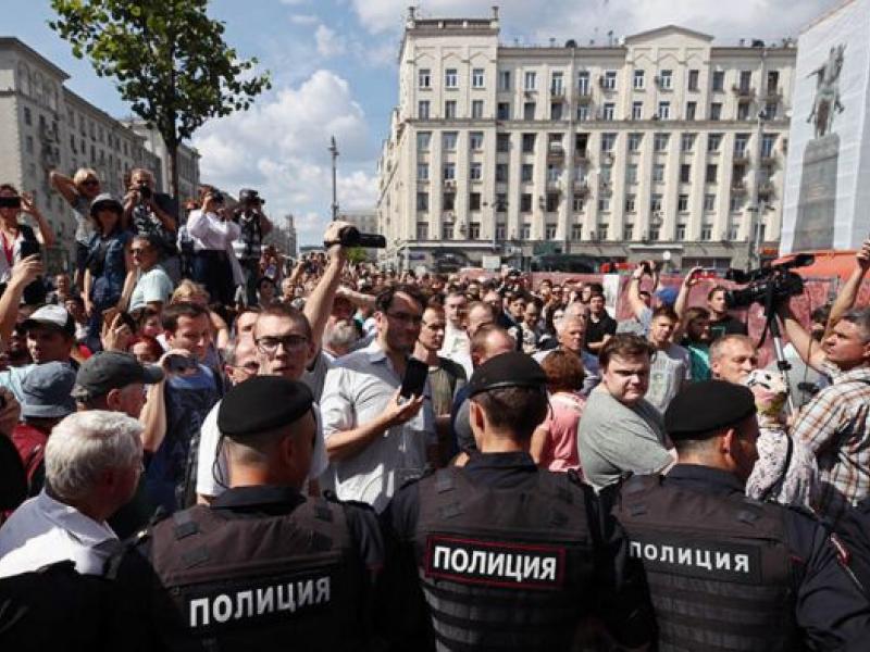 Διαδήλωση στη Μόσχα