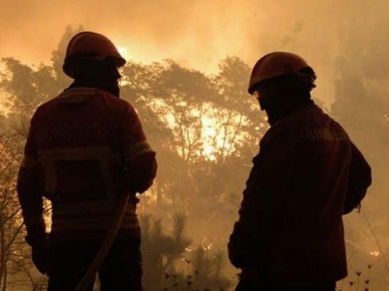 Φωτιά στην Καβάλα: Μήνυμα του 112 στους κατοίκους του Αγίου Κοσμά