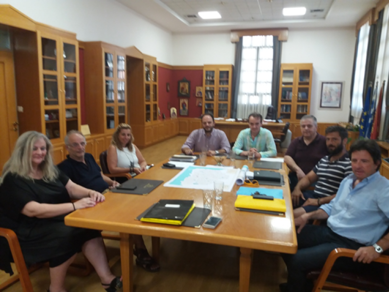 Συνάντηση του Περιφερειακού Διευθυντή Εκπαίδευσης Κεντρικής Μακεδονίας με το Δήμαρχο Καλαμαριάς 