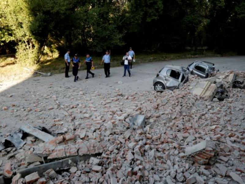 σεισμός στην αλβανία