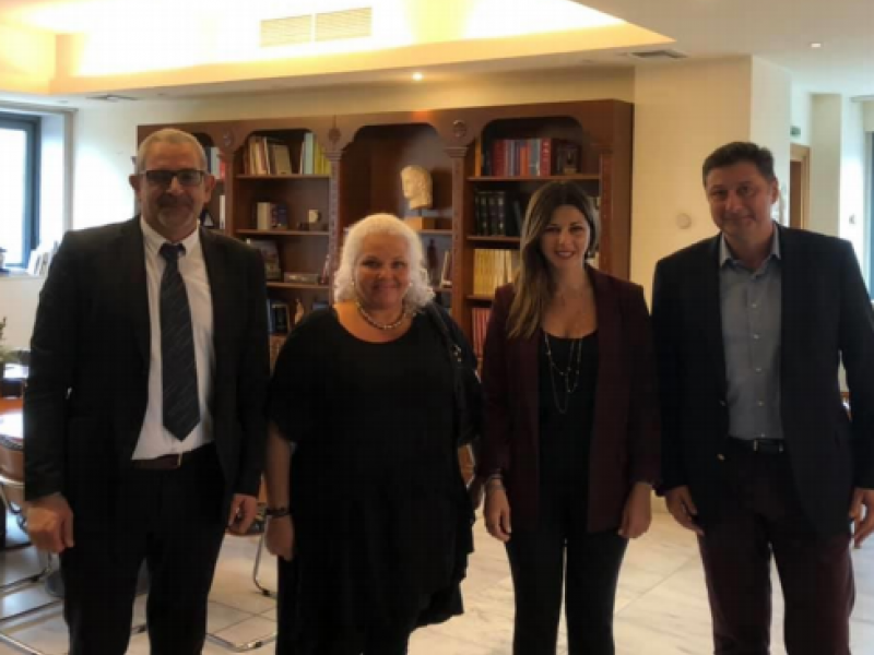 Συνάντηση της Ένωσης Ελλήνων Χημικών με τη Σοφία Ζαχαράκη
