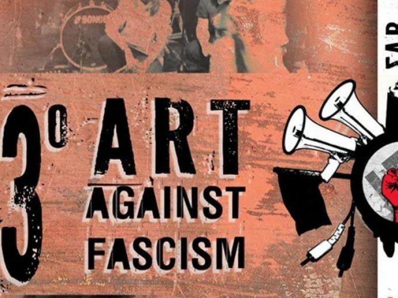 3o Art Against Fascism - Σάββατο 2/11 σε Αθήνα - Θεσσαλονίκη 