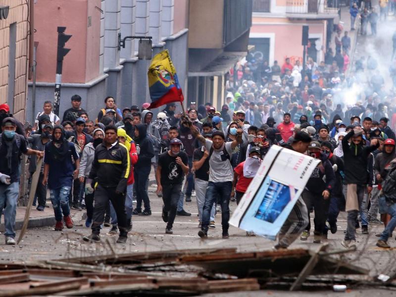 equador protests