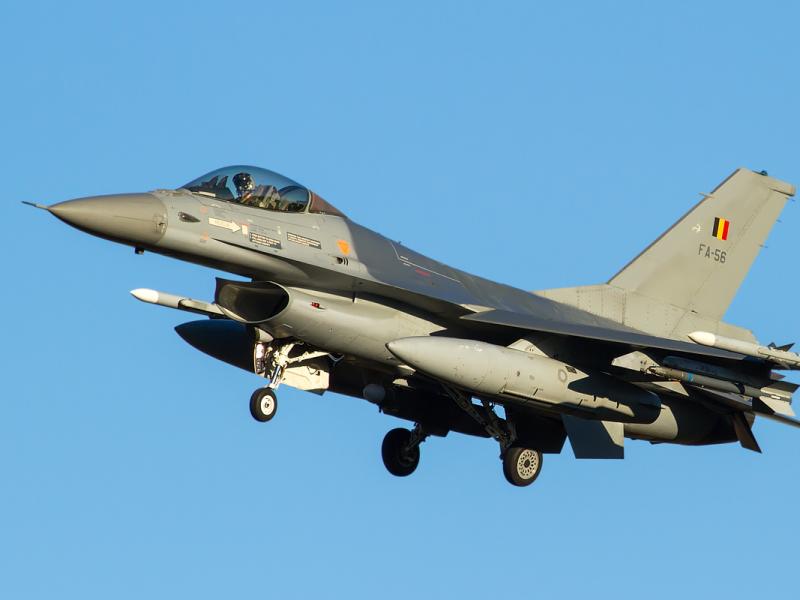 Συντριβή F-16 στη δυτική Γερμανία