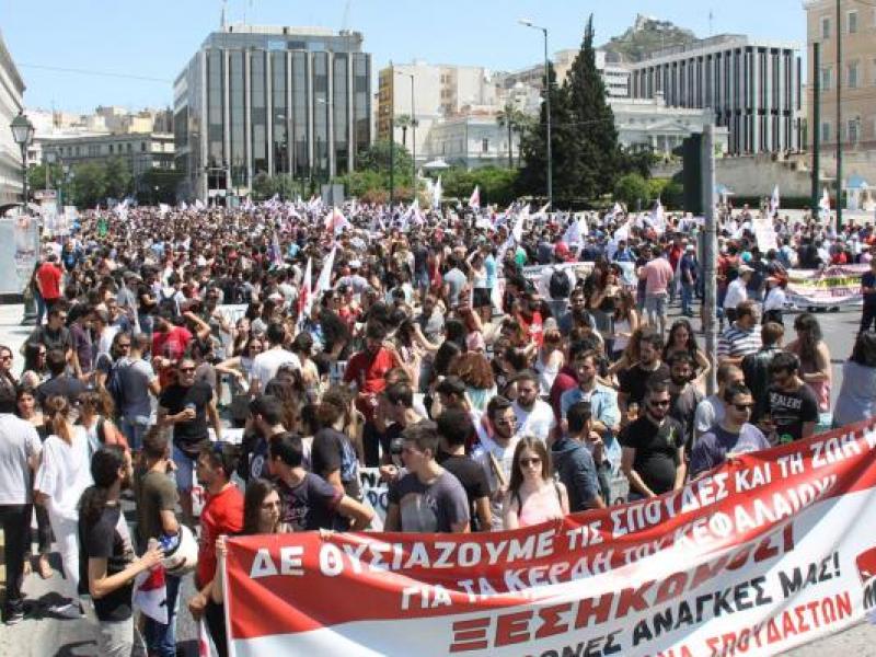 Φοιτητές: Νέος γύρος καταλήψεων και συλλαλητήριο αύριο στα Προπύλαια