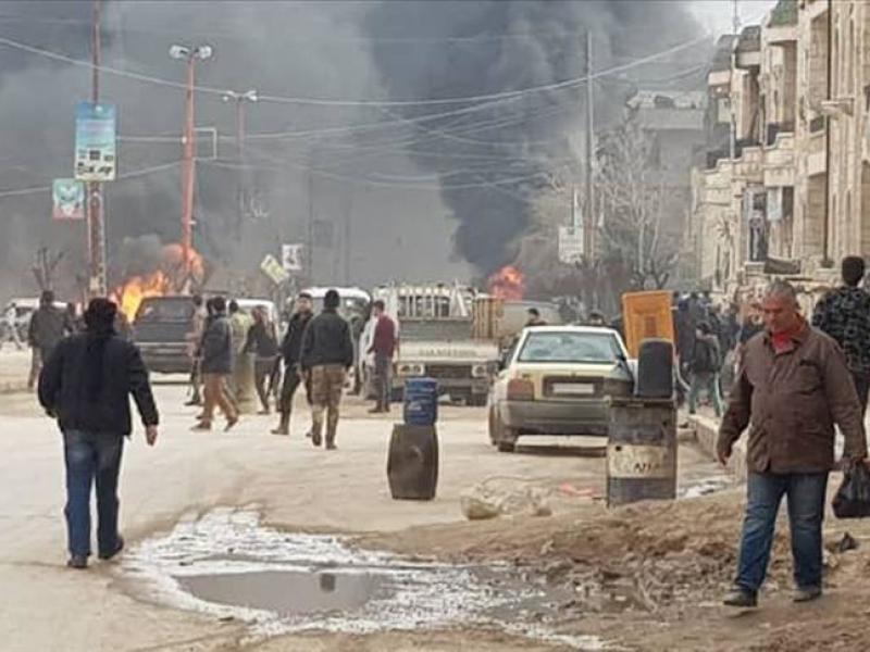 Έκρηξη αυτοκινήτου στη Συρία: Τουλάχιστον οκτώ νεκροί