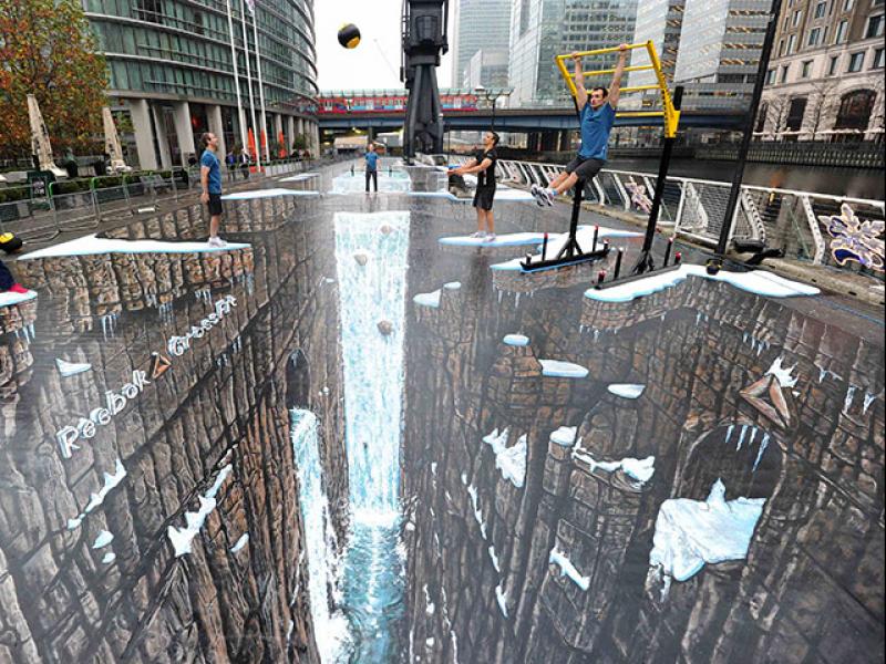 Έργα τέχνης στον δρόμο: Η τρισδιάστατη ζωγραφική που έσπασε το ρεκόρ Γκίνες